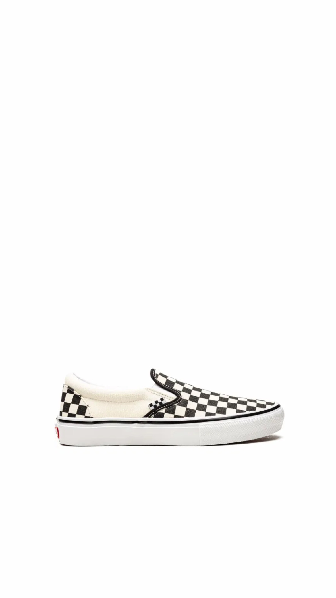 Vans Slip On Pro Checkerboard Black White — Sneakers