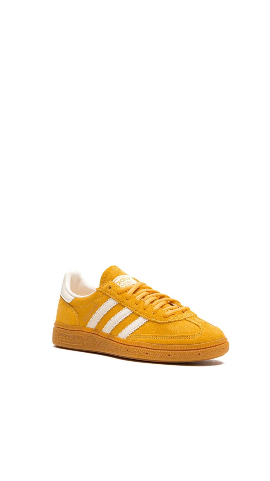 *adidas Handball Spezial Bold Gold Cloud White Gum — Sneakers