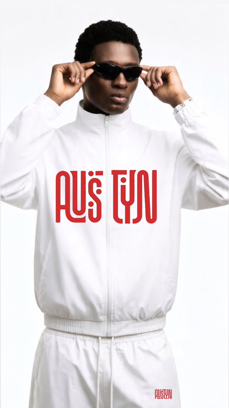 AUSTYN TRILOGY Ghost white