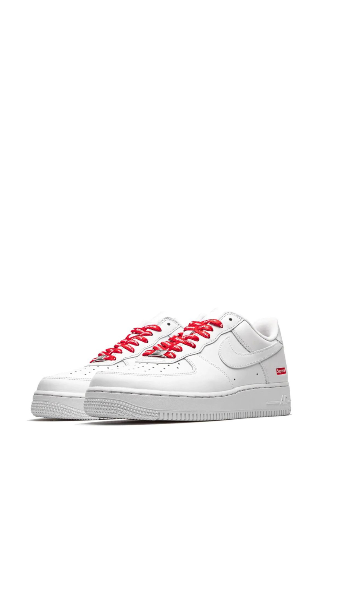 Nike Air Force 1 Low x Supreme White — Sneakers