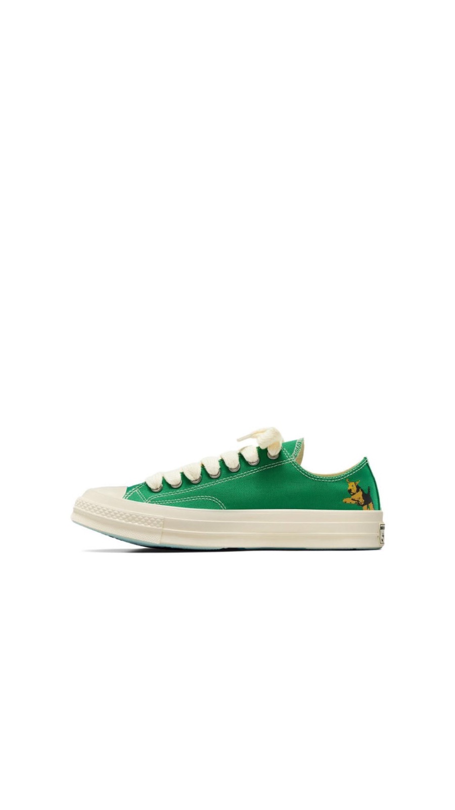 Converse Chuck 70 Low x Golf le Fleur "Green Terrier" — Sneakers