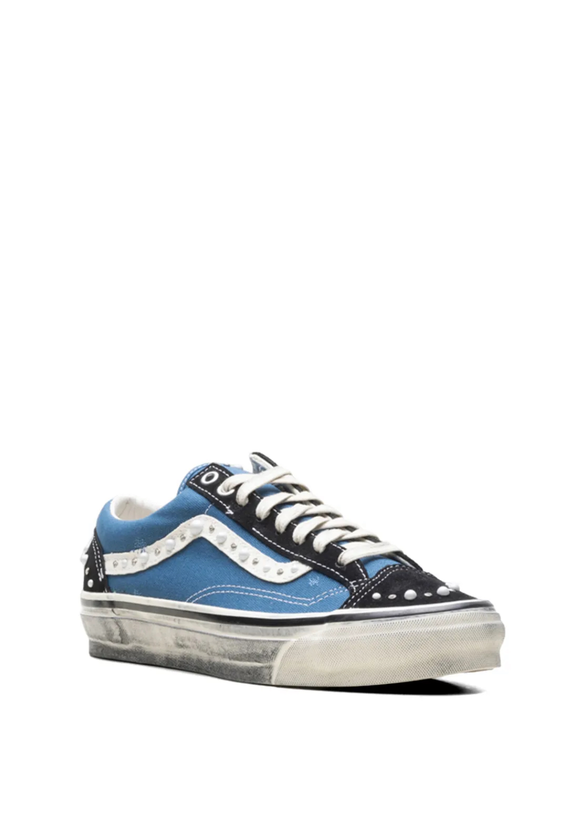 Vans Style 36 Denim Blue Black — Sneakers
