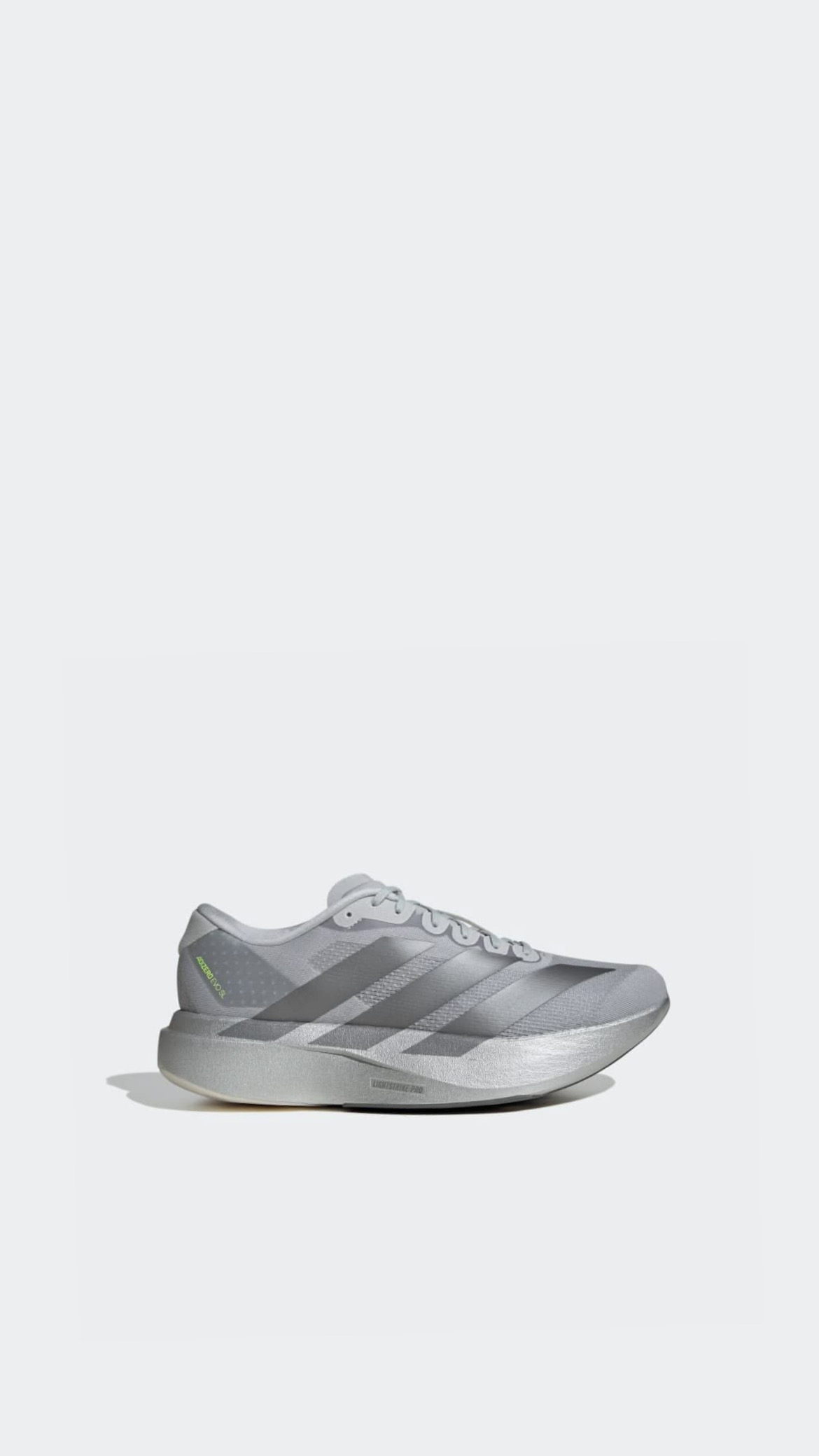 Adidas Adizero EVO SL Silver & Halo Blue — Sneakers